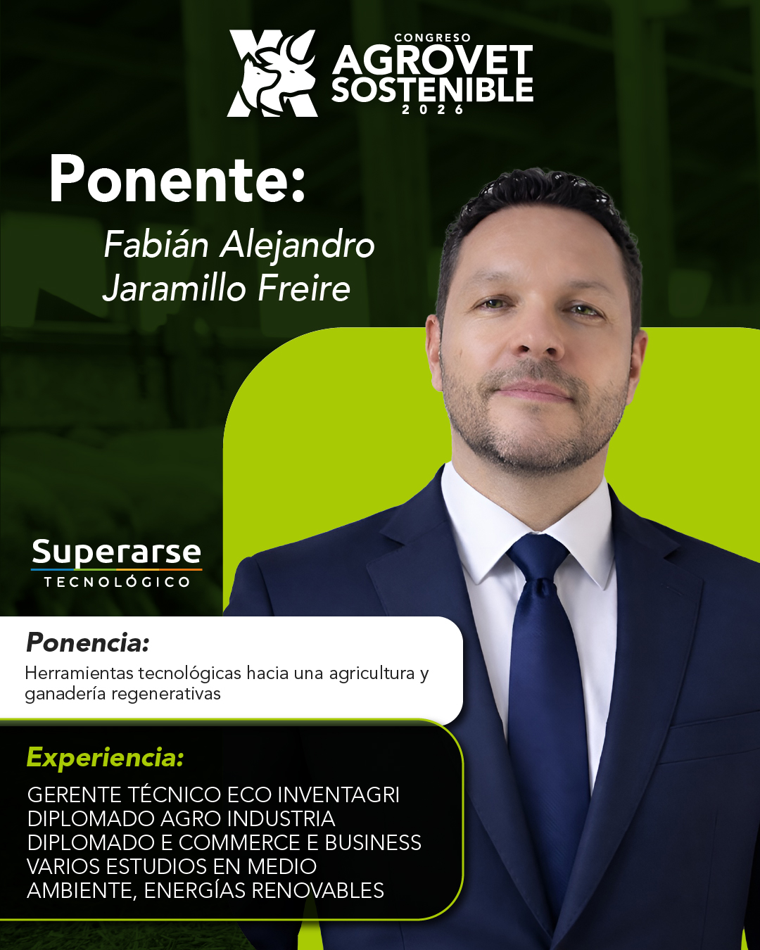 Mvz. Fabián Alejandro Jaramillo Freire